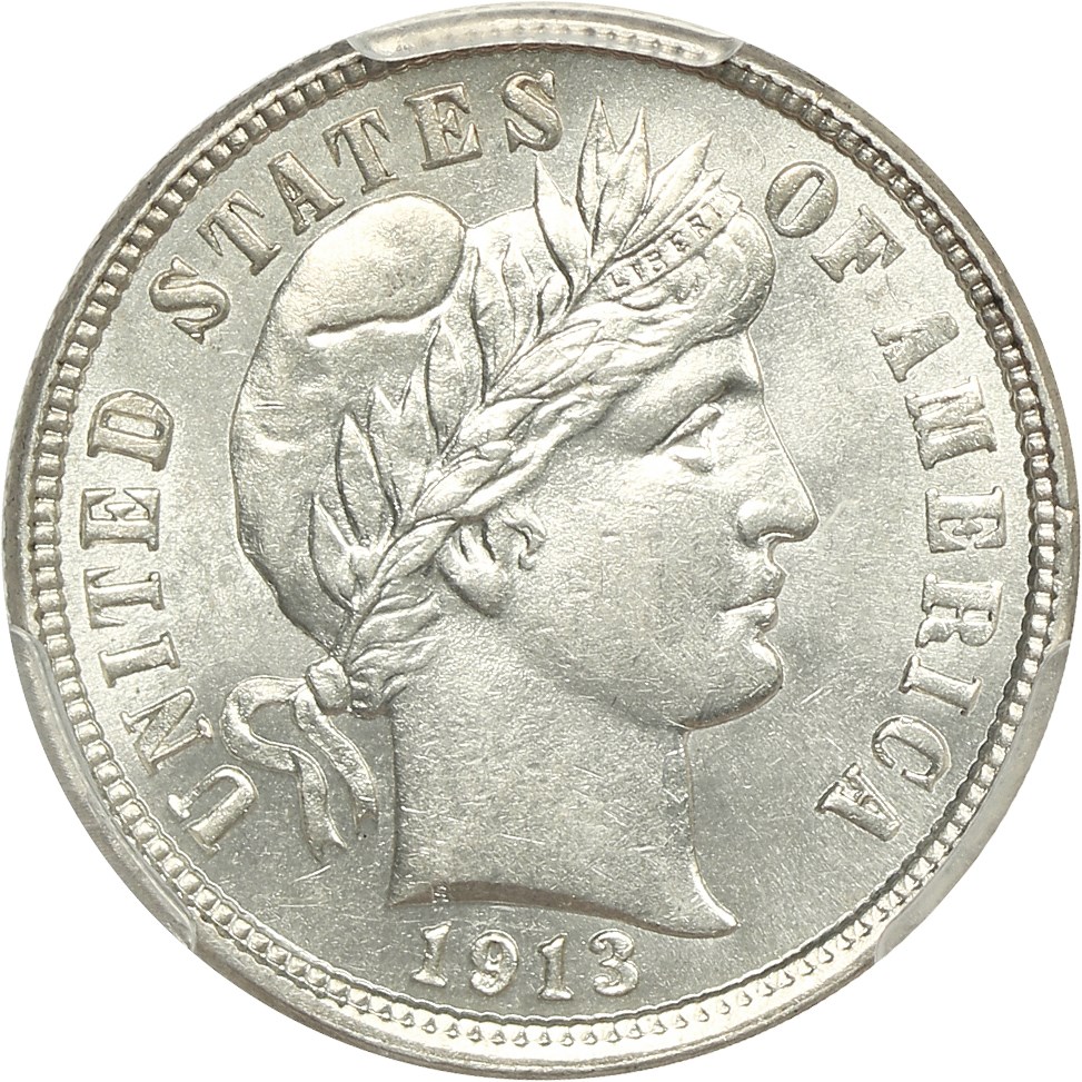 image for: 1913-S 10c PCGS MS62