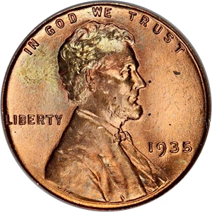 image for: 1935 1c PCGS MS66 RD