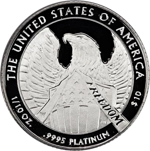 image for: 2007-W Platinum Eagle $10 PCGS Proof 69 DCAM (First Strike)