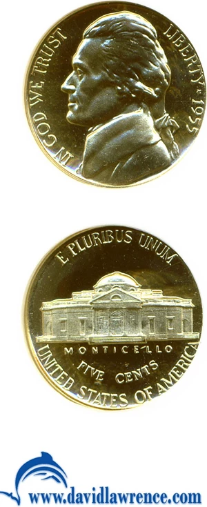 image for: 1955 5c NGC Proof 69 Cameo