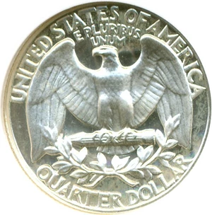 image for: 1959 25c NGC Proof 67 UCameo