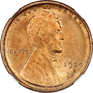 image for: 1909-S VDB 1c NGC MS67 RD