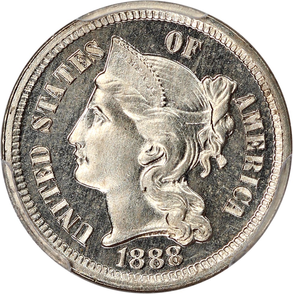 image for: 1888 3cN PCGS Proof 66 Cameo