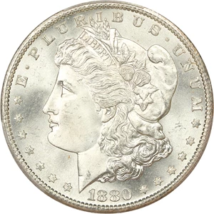 image for: 1880-S $1 PCGS/CAC MS67+