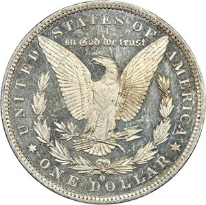 image for: 1879-O $1 PCGS MS61 DMPL