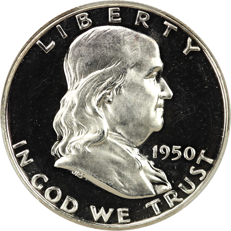 image for: 1950 50c PCGS Proof 65 DCAM