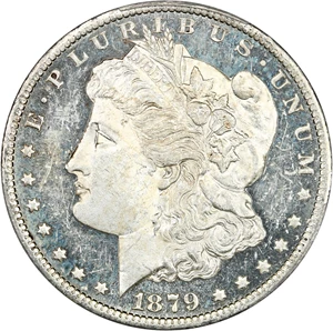 image for: 1879-O $1 PCGS MS61 DMPL