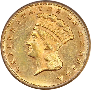 image for: 1887 G$1 PCGS MS63