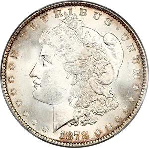 image for: 1878 7TF $1 PCGS MS66 (Reverse of 1878)