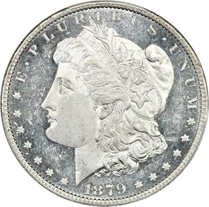 image for: 1879-O $1 PCGS MS62 DMPL