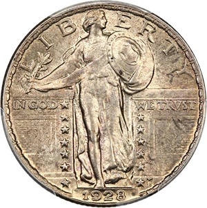 image for: 1928 25c PCGS/CAC MS64 FH