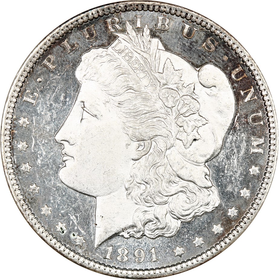 image for: 1891-CC $1 NGC MS62 DMPL (OH)