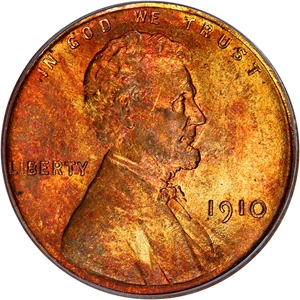 image for: 1910 1c PCGS MS66 RB