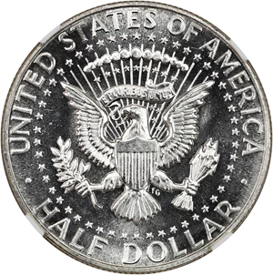 image for: 1965 50c NGC MS67 Cameo (Special Mint Set)
