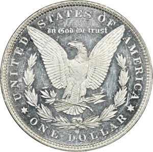 image for: 1879-O $1 PCGS MS62 DMPL
