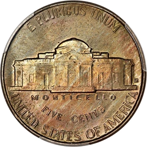 image for: 1948-D 5c PCGS MS67 FS