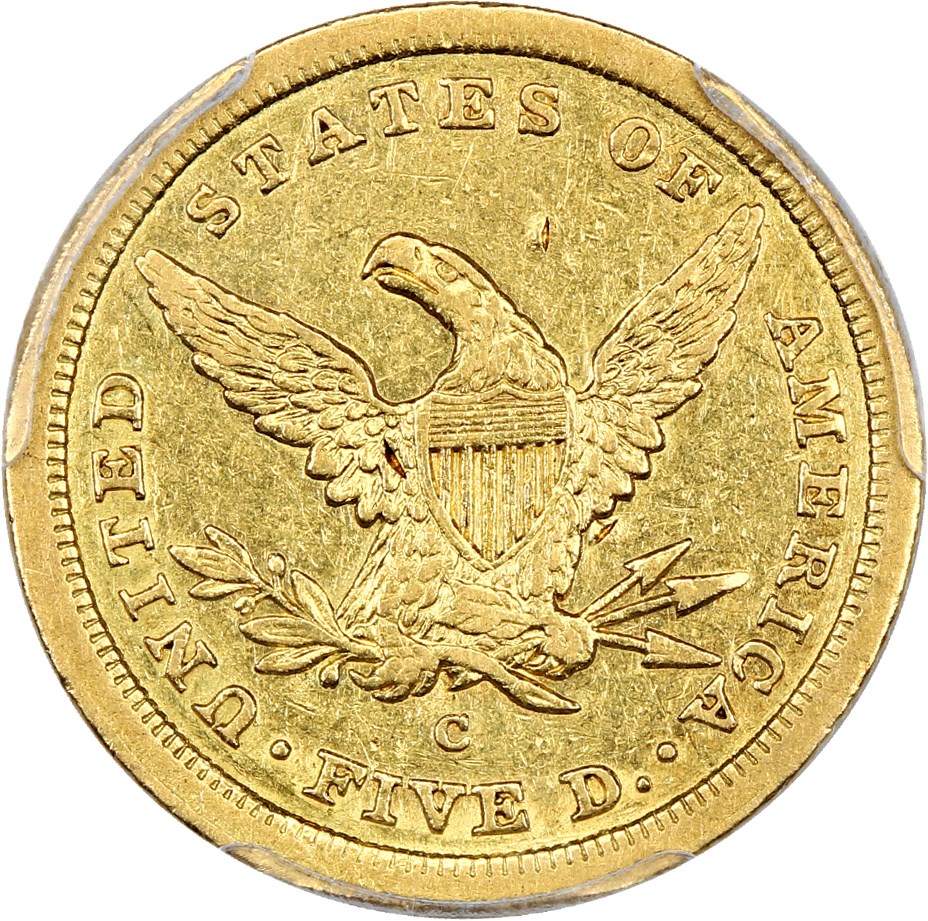 image for: 1841-C $5 PCGS XF45