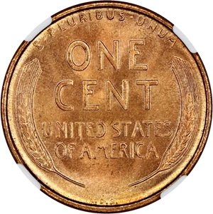 image for: 1909-S VDB 1c NGC MS67 RD