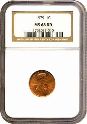 image for: 1979 1c NGC MS68 RD