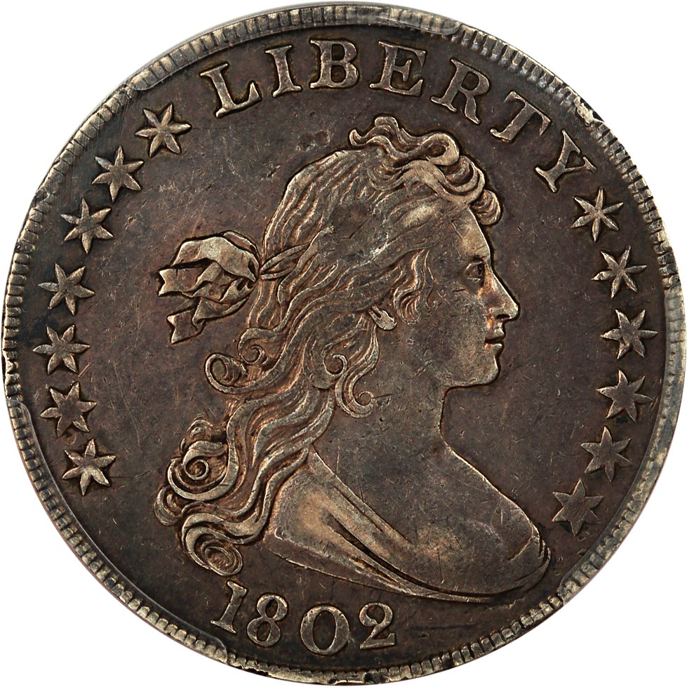 image for: 1802 $1 PCGS XF40