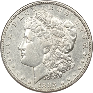 image for: 1893 $1 PCGS AU50