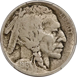 image for: 1913-D 5c PCGS VG-10 (Type 2)