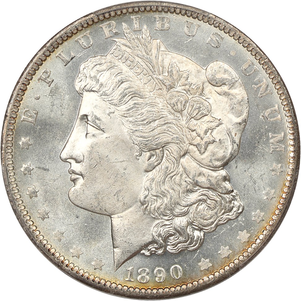 image for: 1890-O $1 PCGS MS65 PL