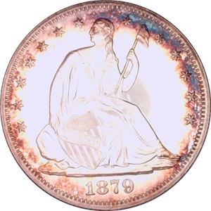 image for: 1879 50c PCGS/CAC Proof 67 CAM ex: Perfection Collection