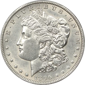 image for: 1896-O $1 PCGS AU58