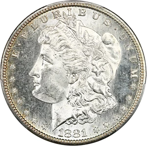 image for: 1881-S $1 PCGS MS64 PL