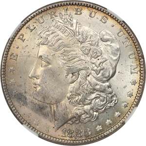 image for: 1883 $1 NGC MS64