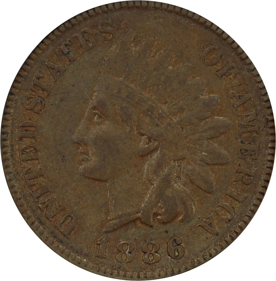 image for: 1886 1c PCGS XF45 (Type 1)