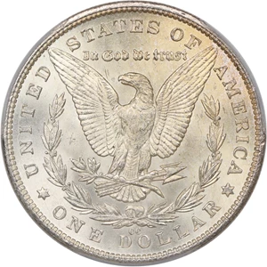 image for: 1881-CC $1 PCGS MS63 ex: GSA Hoard