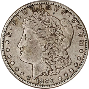 image for: 1896-S $1 PCGS XF40
