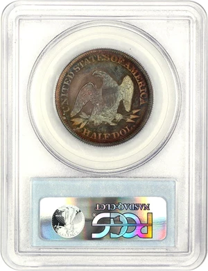 image for: 1863 50c PCGS/CAC Proof 66 CAM ex: Perfection Collection