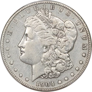 image for: 1904-S $1 PCGS XF45