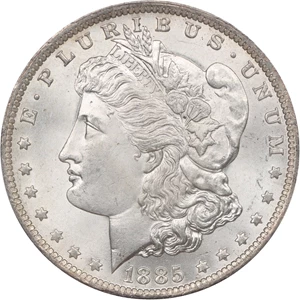 image for: 1885-O $1 PCGS/CAC MS65