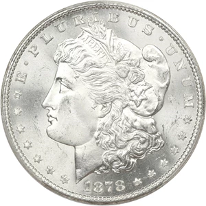 image for: 1878-S $1 PCGS MS66