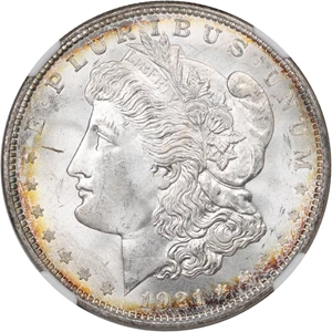 image for: 1921-D $1 NGC MS65