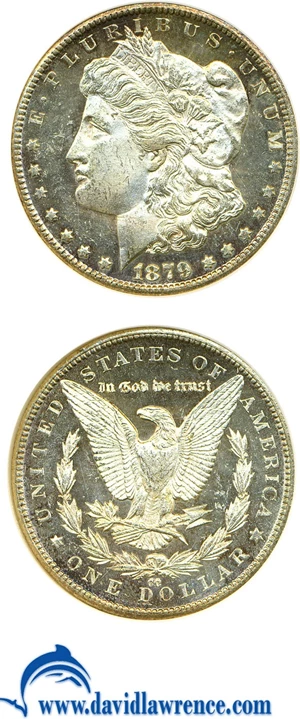 image for: 1879-CC $1 Capped Die NGC MS63 DMPL (VAM-3, Top 100)