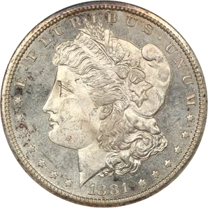 image for: 1881-S $1 NGC MS64 PL (OH)