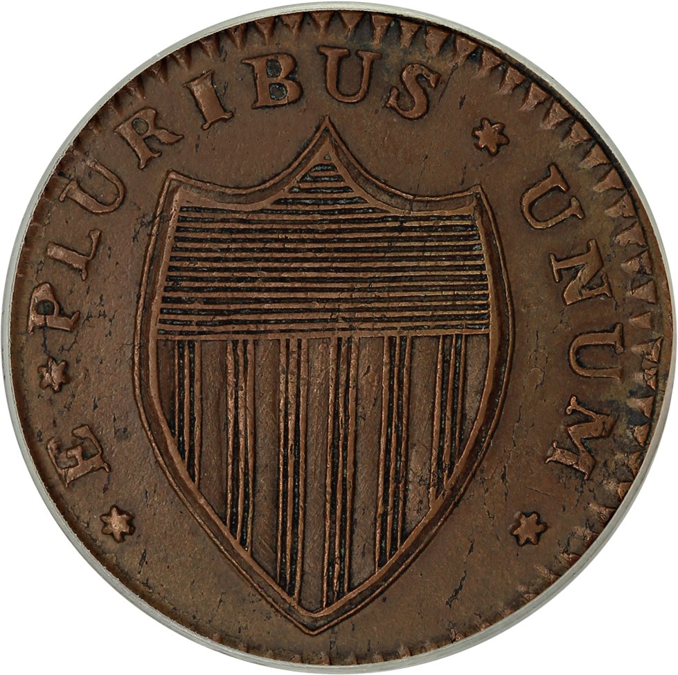 image for: 1787 New Jersey PCGS XF45 (Outline)