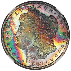 image for: 1883-CC $1 NGC MS67 *Star*