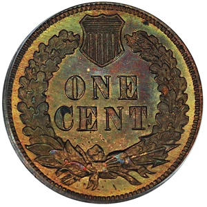 image for: 1876 1c PCGS Proof 64 RB
