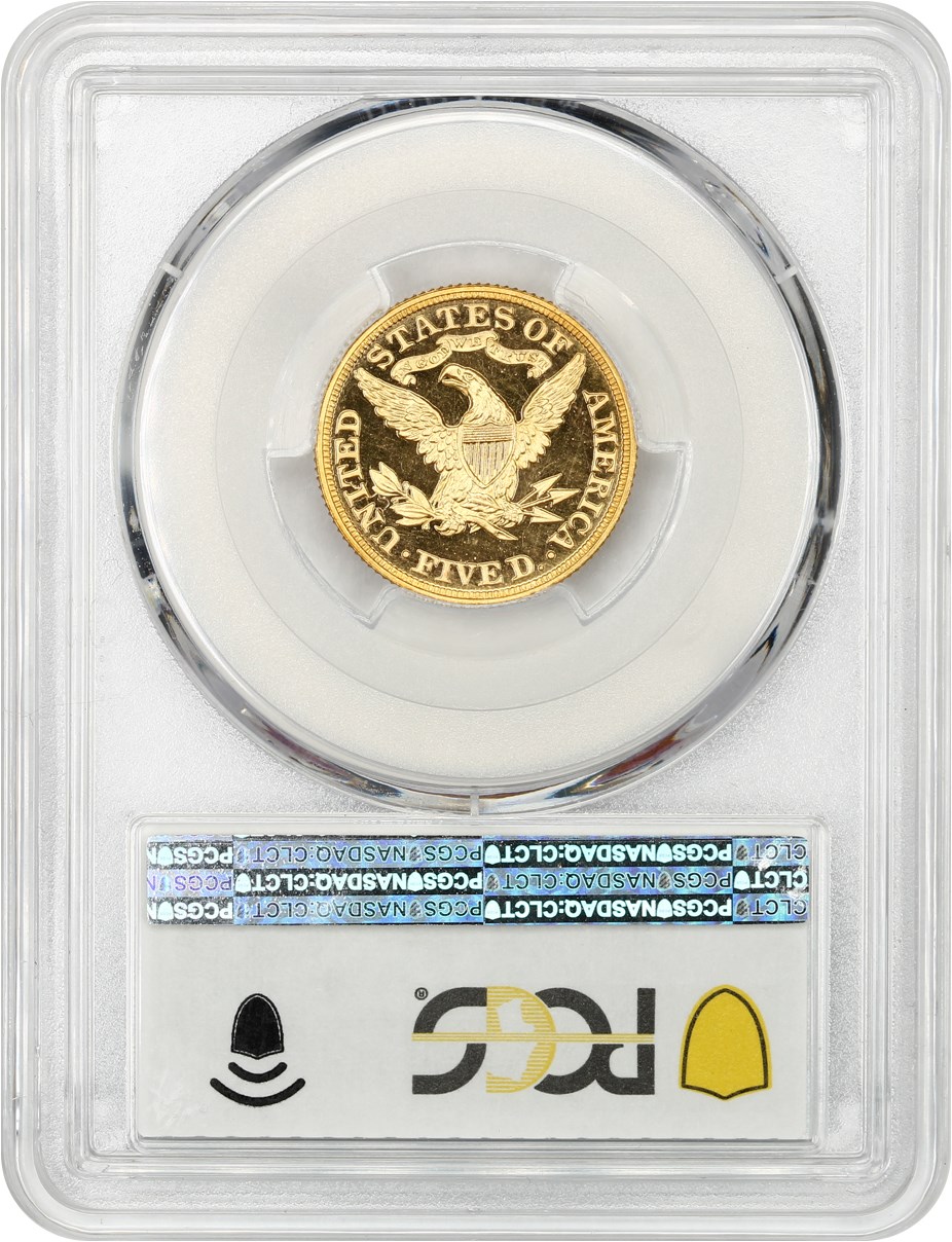 image for: 1894 $5 PCGS/CAC Proof 64+ DCAM