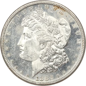 image for: 1882-S $1 NGC MS62 PL