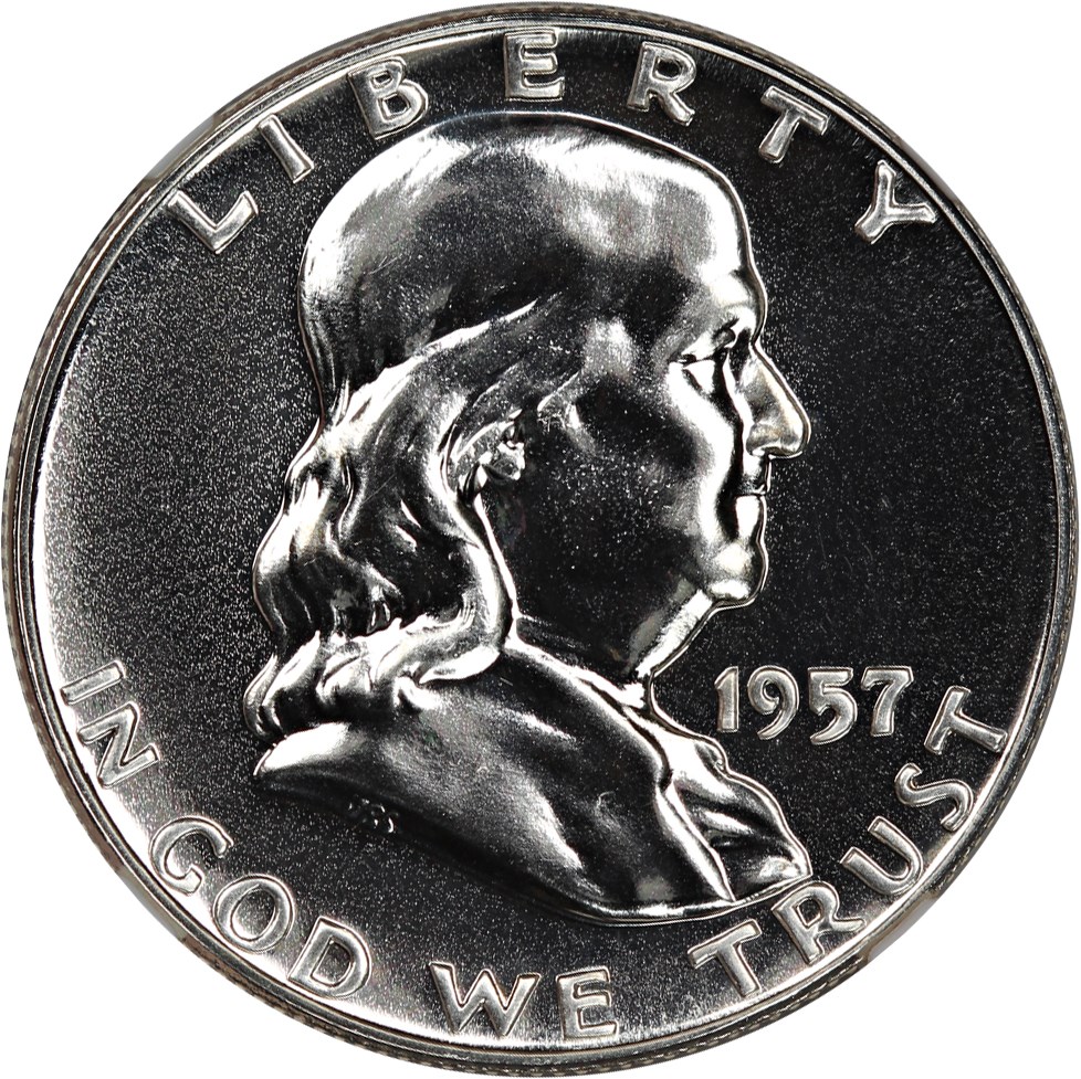 image for: 1957 50c NGC Proof 67