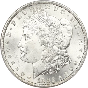 image for: 1882-CC $1 PCGS MS65