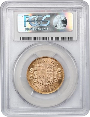 image for: Canada: 1914 $10 PCGS MS65