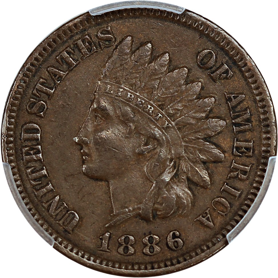 image for: 1886 1c PCGS XF45 (Type 1)